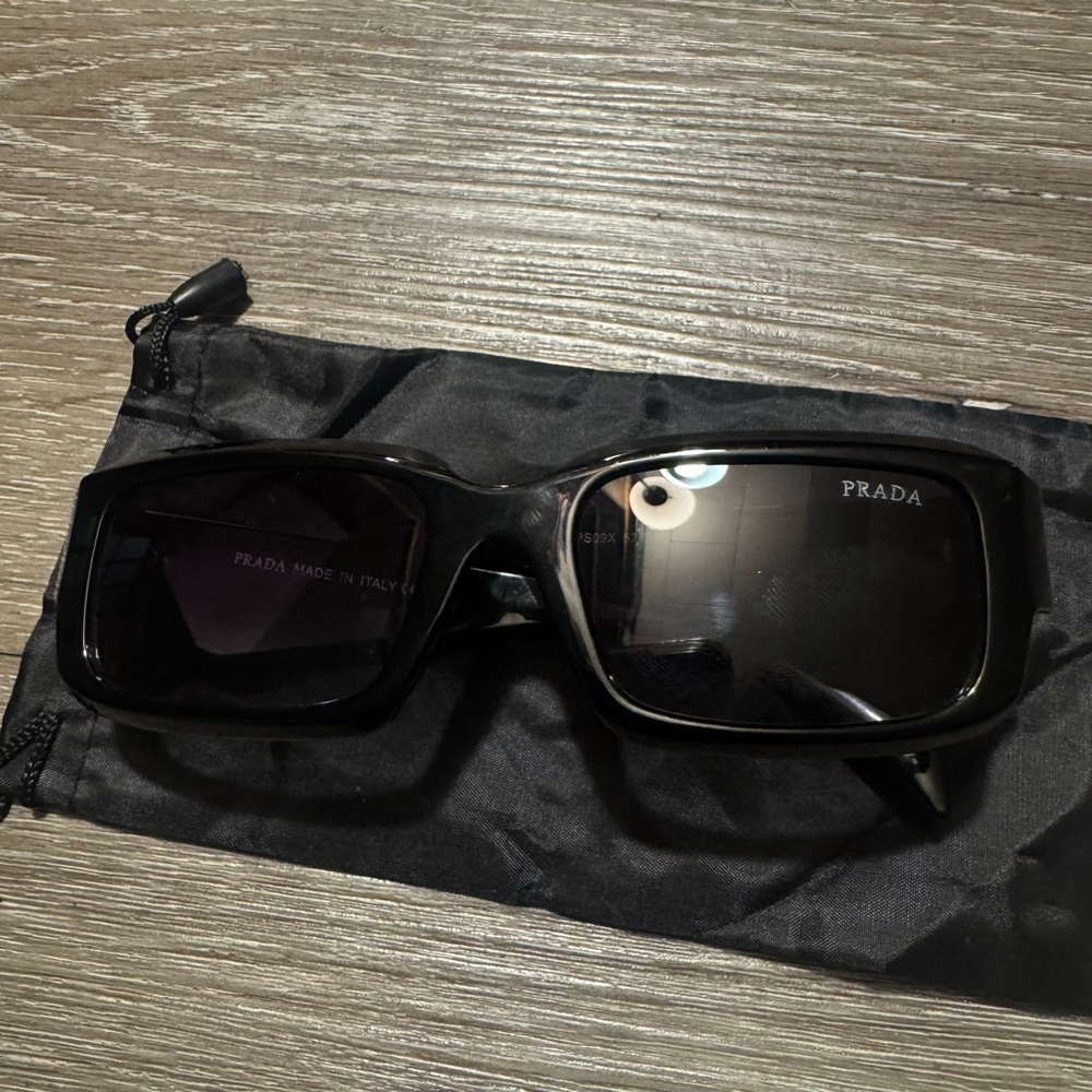 Prada Black Milano Sunglasses One Size - Picture 3 of 7